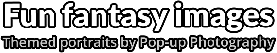 Fun fantasy imagesThemed portraits by Pop-up Photography