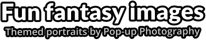 Fun fantasy imagesThemed portraits by Pop-up Photography